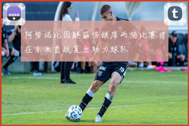 阿努诺比因腿筋伤缺席两场比赛将在东决首战复出助力球队